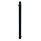 Dekorativ puller | Serie 484B | � 82 mm | fastmonteret, til indst�bning i beton med jordanker, total l�ngde ca. 1300 mm | uden l�s | med 1 �je